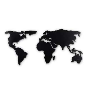 Nástěnná mapa 170×85 cm Silhouette – Bystag