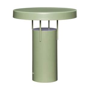 Zelená LED stmívatelná stolní lampa s kovovým stínidlem (výška 28 cm) BringMe – Hübsch