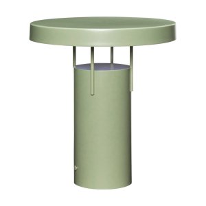 Zelená LED stmívatelná stolní lampa s kovovým stínidlem (výška 28 cm) BringMe – Hübsch