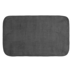 Antracitová koupelnová předložka 45×75 cm Vitamine – douceur d’intérieur