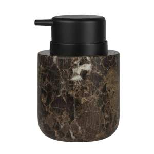 Hnědý mramorový dávkovač mýdla 200 ml Marble – Mette Ditmer Denmark