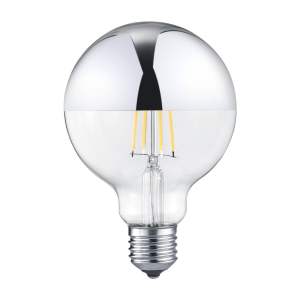 Teplá LED žárovka E27, 7 W Globe – Trio