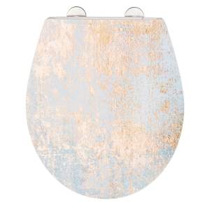 Záchodové prkénko s automatickým zavíráním 37,5 x 44,5 cm Agate – Wenko