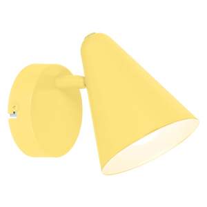 Žluté nástěnné svítidlo Amor – Candellux Lighting
