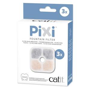 Filtry do vodní fontány pro kočku v sadě 3 ks Catit Pixi – Plaček Pet Products