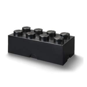 Černý úložný box LEGO®