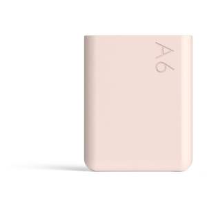 Růžové silikonové pouzdro na placatku Memobottle A6 Sleeve