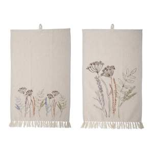 Bavlněné utěrky v sadě 2 ks 45×70 cm Bea – Bloomingville