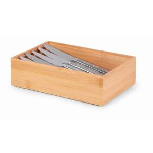 Bambusový box Compactor, 22,5 x 15 x 6,35 cm