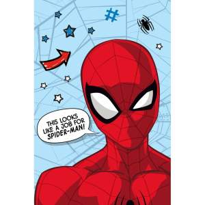 Jerry Fabrics Deka mikroflanel 100×150 cm – Spider-man