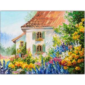 Obraz 100×70 cm House – Wallity