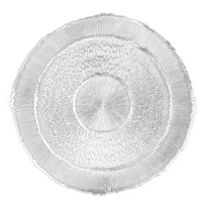 Prostírání ve stříbrné barvě Tiseco Home Studio, ⌀ 38 cm