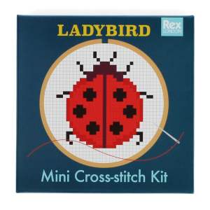 Kreativní sada Cross-stitch Kit Ladybird – Rex London