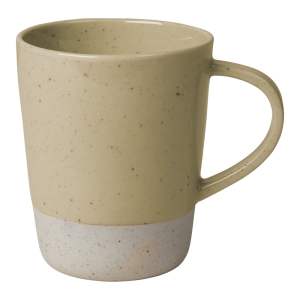 Béžový keramický hrnek s uchem Blomus Sablo, 250 ml