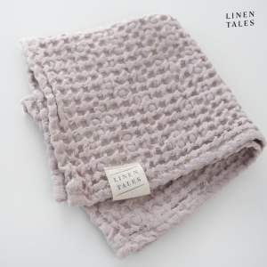 Světle růžový ručník 50×70 cm Honeycomb – Linen Tales