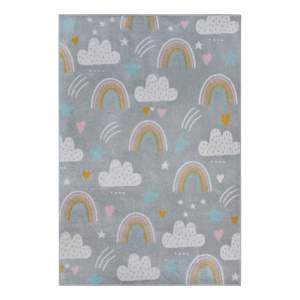 Šedý dětský koberec 160×235 cm Rainbow – Hanse Home