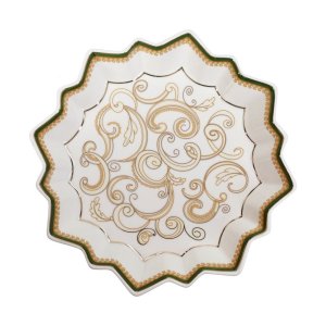 Bílý porcelánový talíř ø 23.5 cm Vassoio – Brandani
