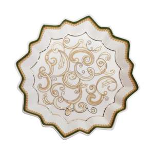 Bílý porcelánový talíř ø 23.5 cm Vassoio – Brandani