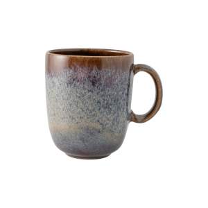 Šedo-hnědý kameninový hrnek Villeroy & Boch Like Lave, 400 ml
