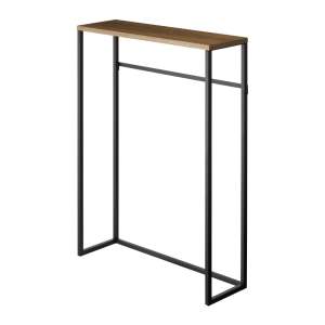 Černý konzolový stolek 18.5×60 cm Tower – YAMAZAKI