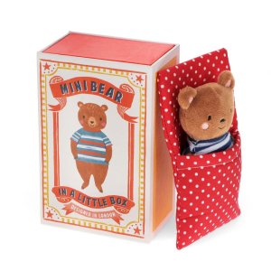 Plyšová hračka Mini Bear in a Little Box – Rex London