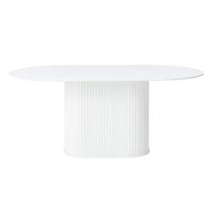 Kulatý jídelní stůl 95×180 cm Nola – Unique Furniture