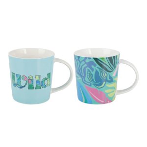 Porcelánové hrnky v sadě 2 ks 380 ml Be Fierce – Maxwell & Williams