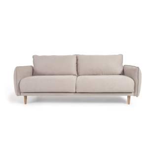 Béžová pohovka 210 cm Carlota – Kave Home