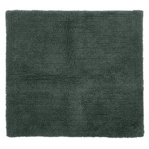 Tmavě zelená koupelnová předložka 60×60 cm Riva – Tiseco Home Studio
