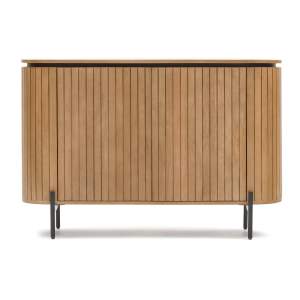 Nízká komoda z mangového dřeva v přírodní barvě 120×80 cm Licia – Kave Home