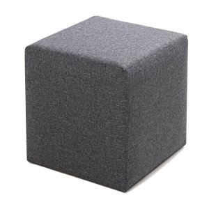 Šedý taburet Kare – Balcab Home