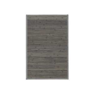Šedo-zelený bambusový koberec 60×90 cm – Casa Selección