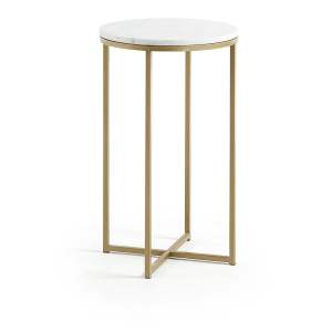 Odkládací stolek Kave Home Shefield, ø 43 cm