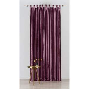 Tmavě fialový závěs 140×245 cm Royal Taffeta – Mendola Fabrics