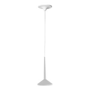 Bílé závěsné svítidlo SULION Rita, výška 100 cm