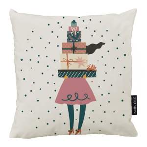 Dekorační polštář s vánočním motivem 45×45 cm A Lot of Gifts – Butter Kings