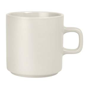 Béžový keramický hrnek na čaj Blomus Pilar, 250 ml
