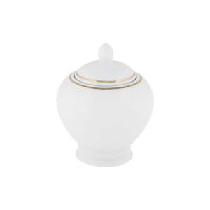 Bílá porcelánová cukřenka Villa Altachiara Gold Chic
