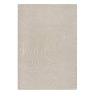 Krémový ručně tkaný vlněný koberec 200×290 cm Mesmerise Natural – Flair Rugs