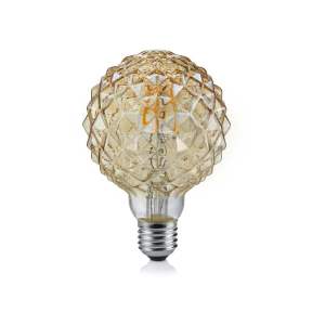 Teplá LED žárovka E27, 4 W Globe – Trio