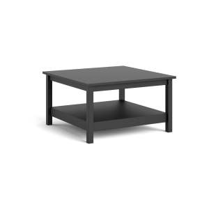 Černý konferenční stolek 81×81 cm Madrid – Tvilum