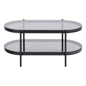 Konferenční stolek se skleněnou deskou 95×50 cm Bayonne – Actona