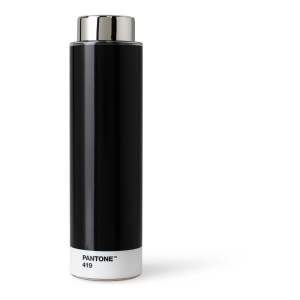 Černá cestovní tritanová lahev 500 ml Black 419 – Pantone