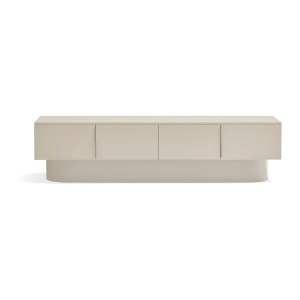 Béžový TV stolek 200×50 cm Totem – Teulat