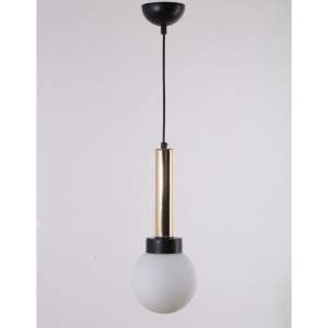 Závěsné svítidlo se skleněným stínidlem ø 15 cm Cota – Squid Lighting