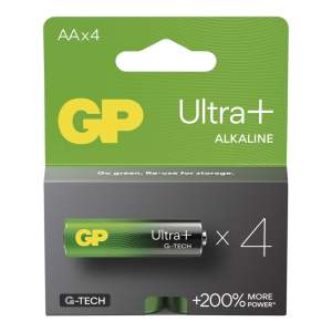 Alkalické baterie AA 4 ks Ultra Plus – EMOS