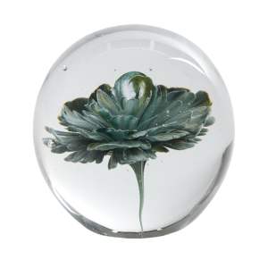 Skleněné těžítko (výška 8 cm) Flower – Light & Living