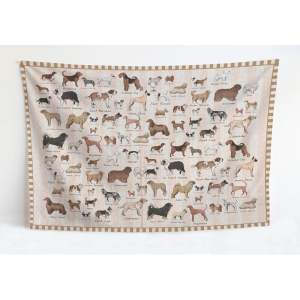 Přehoz na dvoulůžko 170×240 cm Dog Types – Little Nice Things