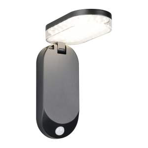 LED nástěnné solární venkovní svítidlo (výška 26 cm) Lagoas – Trio