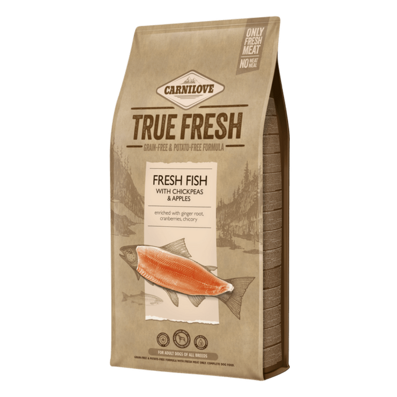 Carnilove True Fresh – Fresh Fish with Chickpeas and Apples 11,4 kg Carnilove True Fresh – Fresh Fish with Chickpeas and Apples 11,4 kg